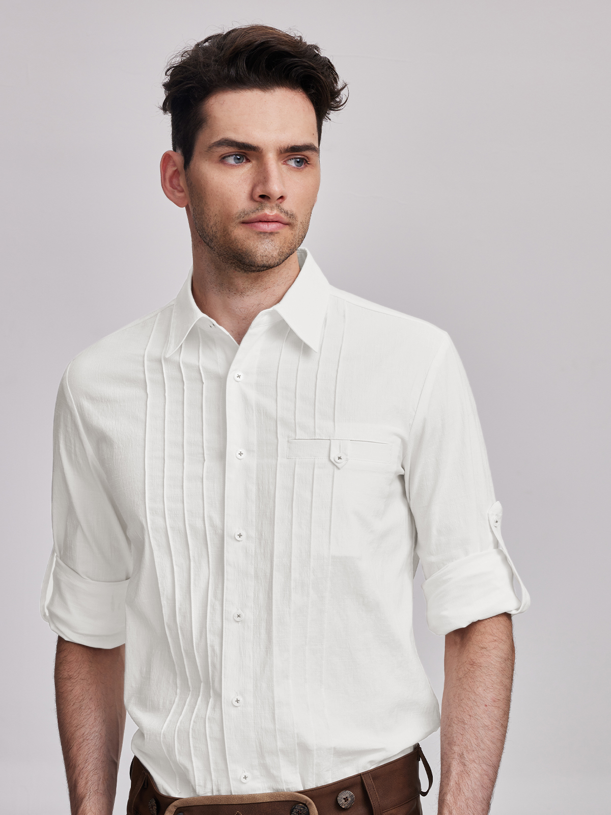 Graues Herren Sakko mit Dirndl