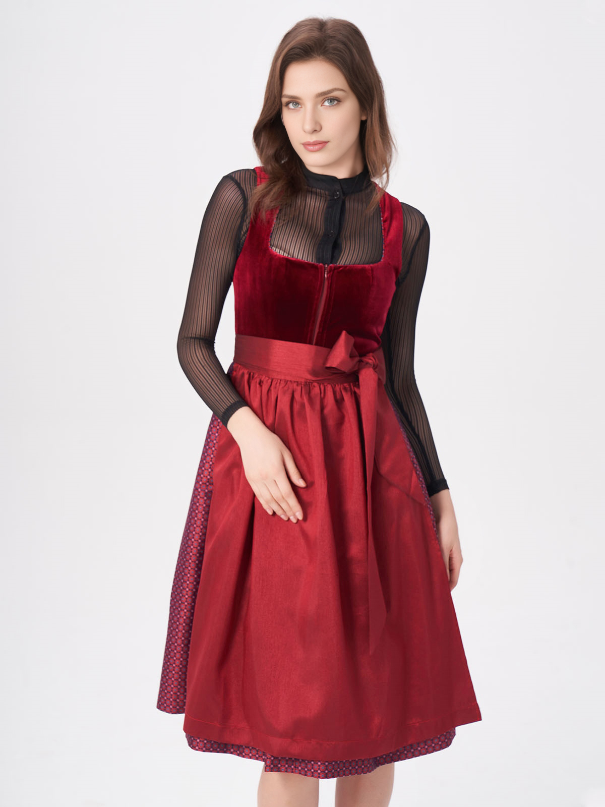 Dirndl in Rot – klassisch und stilvoll