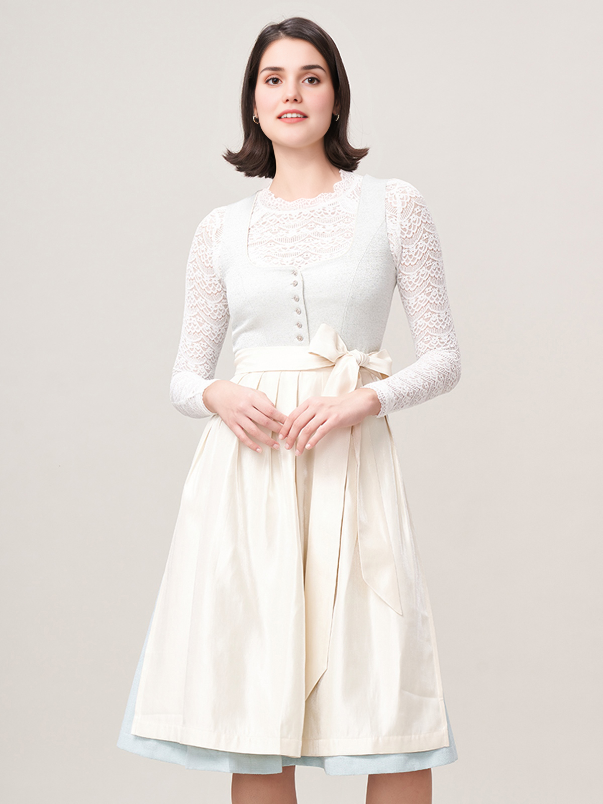 Dirndl Marineblau mit elegantem Design
