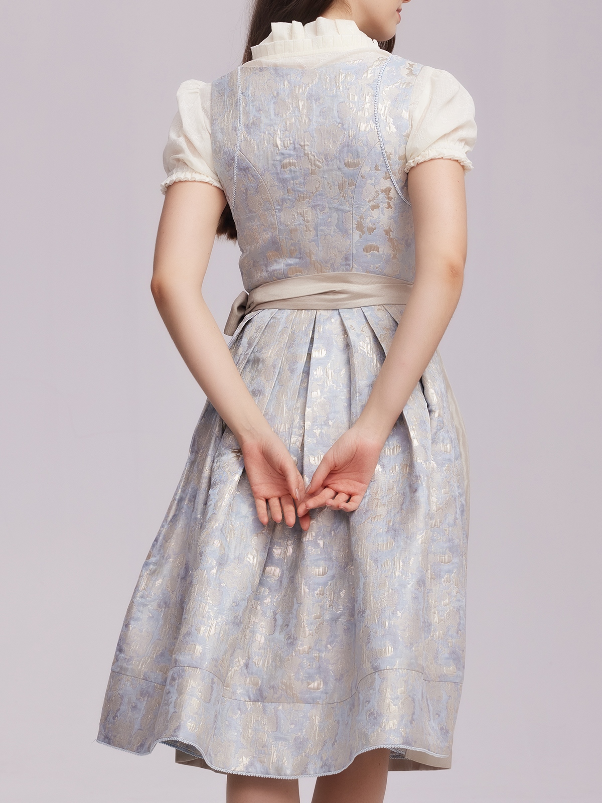 Modernes blaues Dirndl von Ehreer